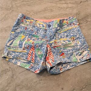 Lilly Pulitzer size 4. Callahan shorts. Sailboat Perfect condition. Make offers!